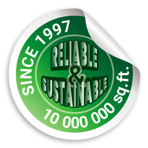 Reliable & Sustainable Protection - 10 000 000 sq. ft. Since 1997